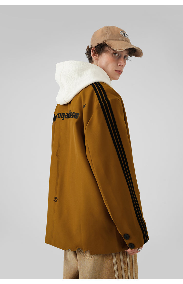 BJHG Striped Blazer Jacket