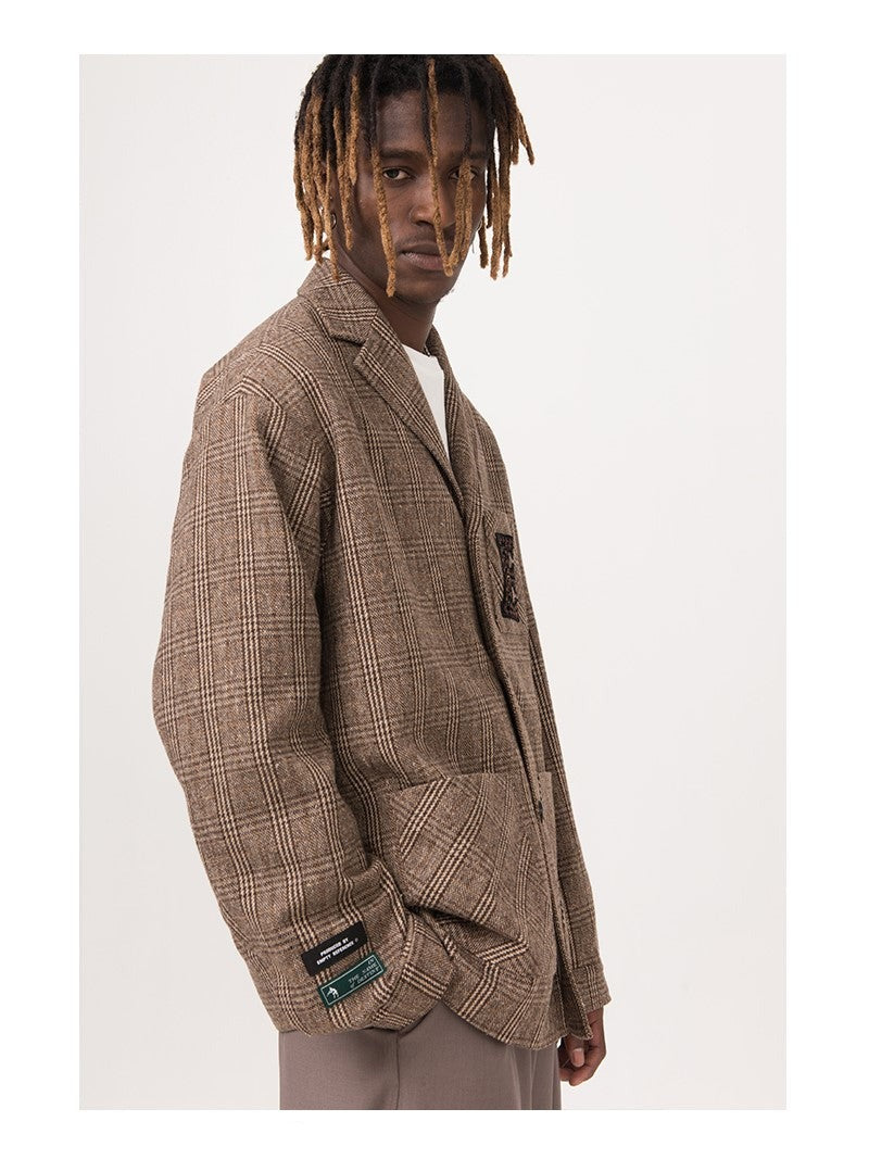 Plaid Blazer - Empty Reference