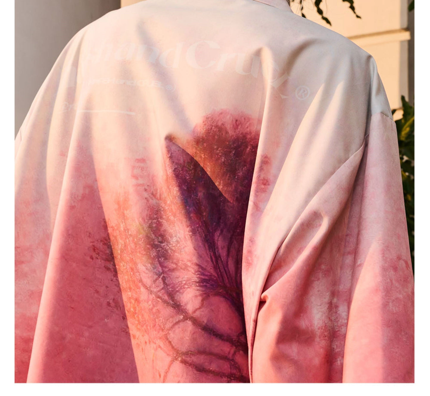 Vivid Sunset Button-Up: HARSH & CRUEL Collection