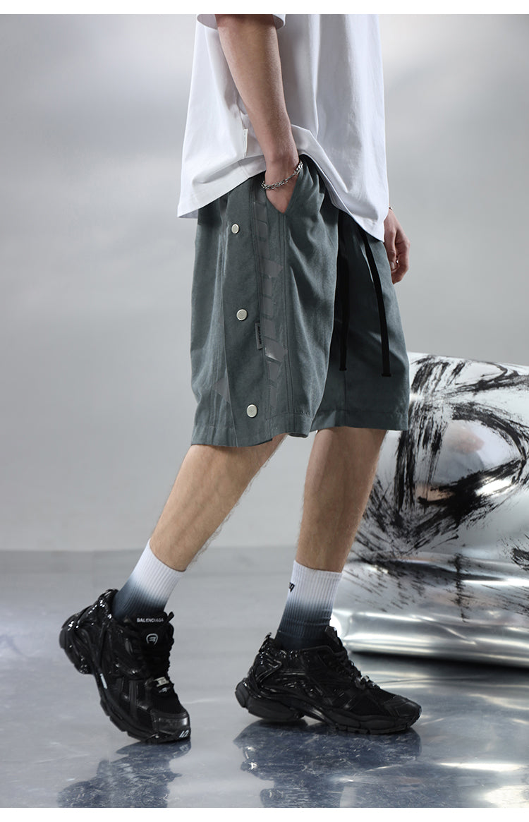 BJHG Casual Button-Up Shorts