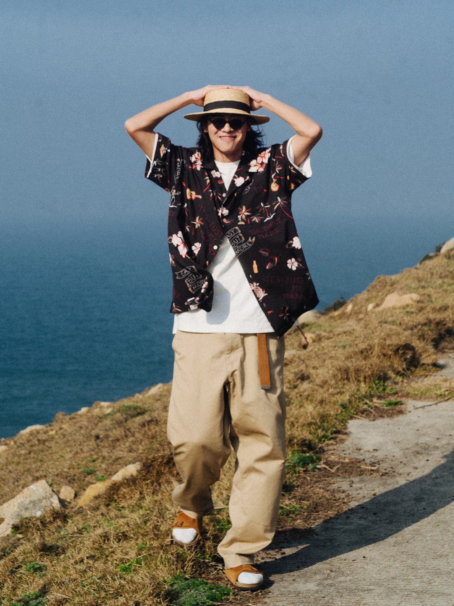 714street 'Luau' Short Sleeve Button-Up Shirt