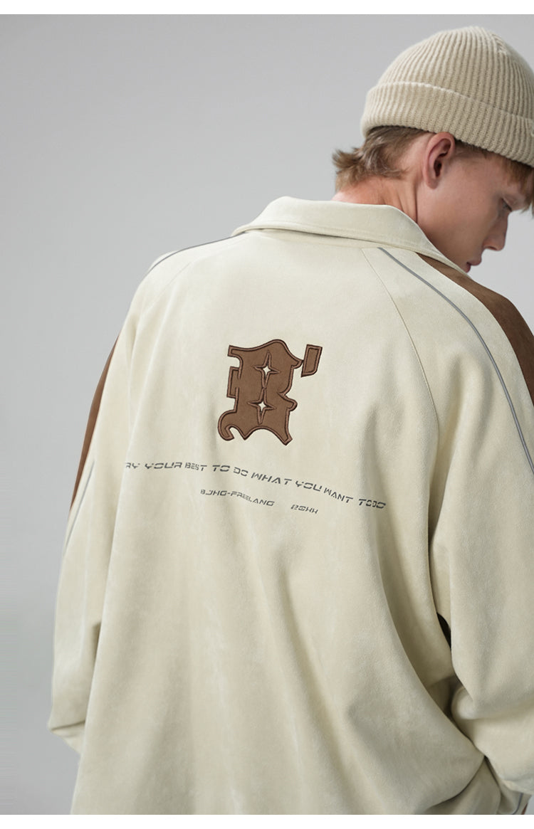 BJHG 3M Suede Athletic Jacket