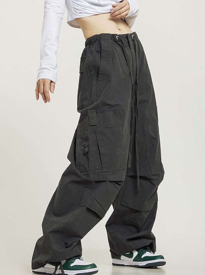 CTB Relaxed Fit Pleated Cargo Pants