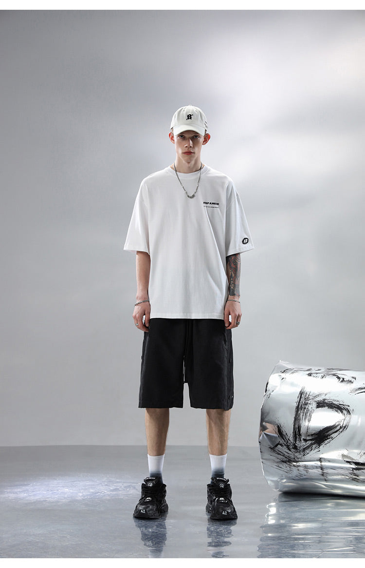 BJHG Casual Button-Up Shorts