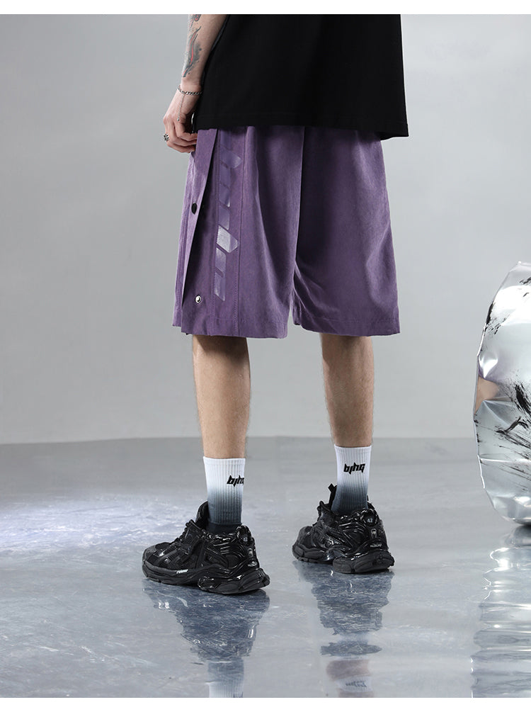 BJHG Casual Button-Up Shorts