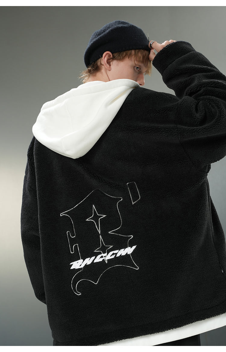 BJHG Two-Tone Layered Jacket