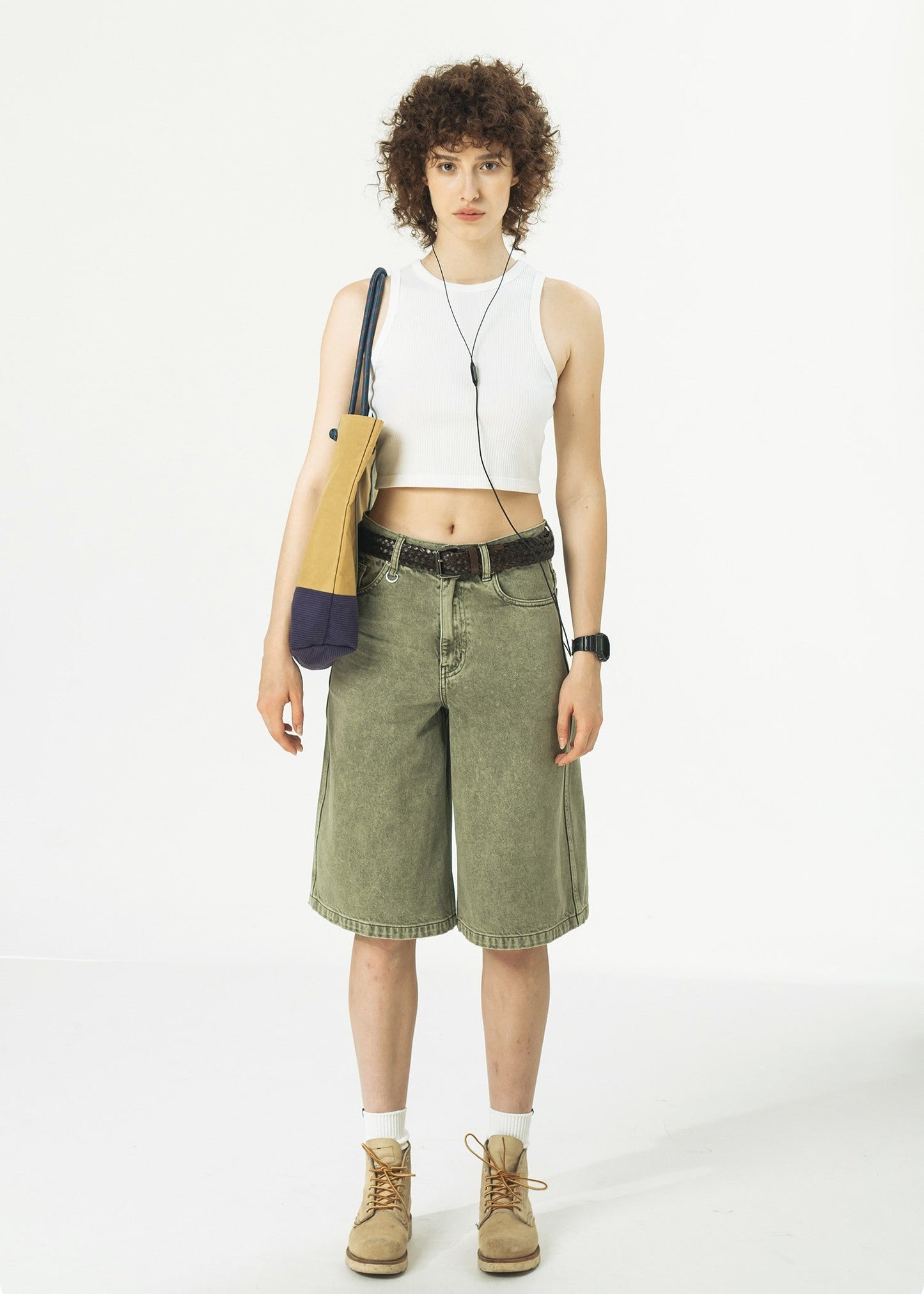 714street Japanese Distressed Denim Shorts