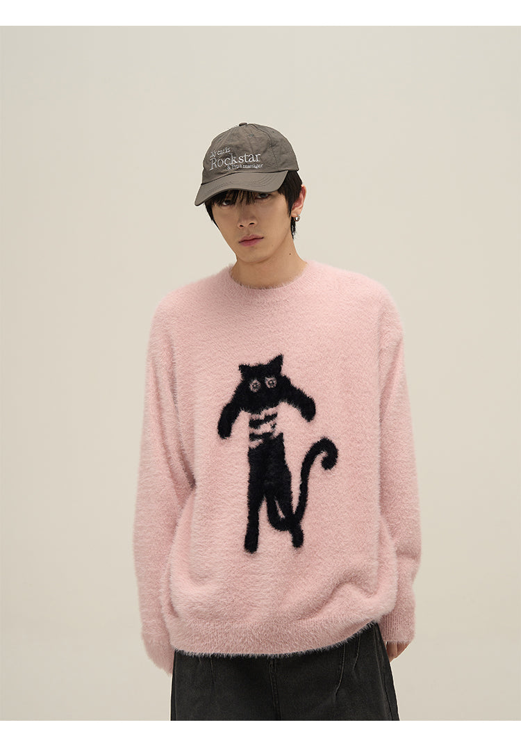 Cat-Inspired Sweater