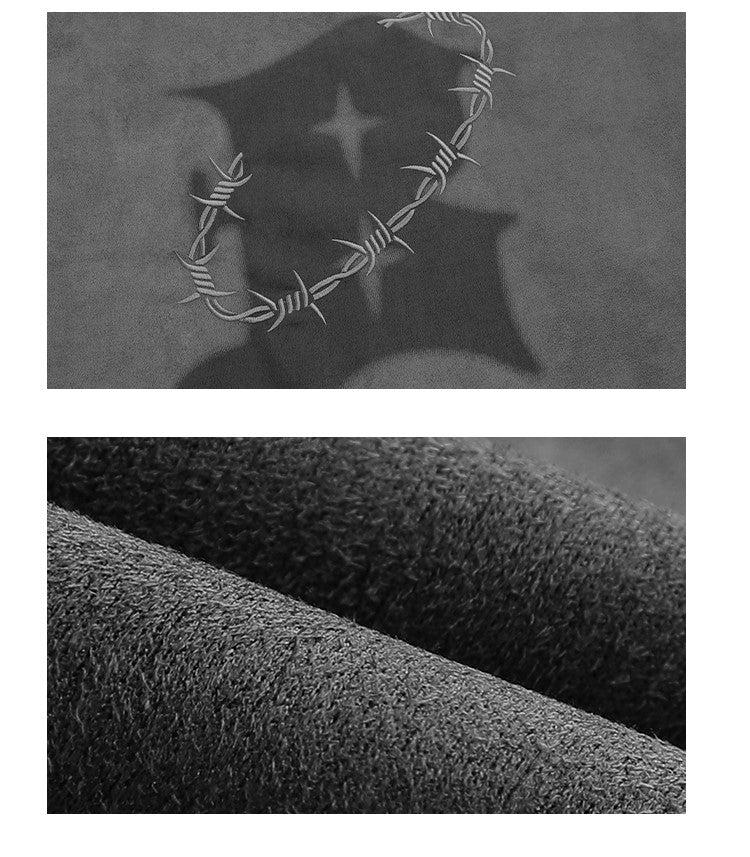 BJHG 'Thorns' Suede T-Shirt