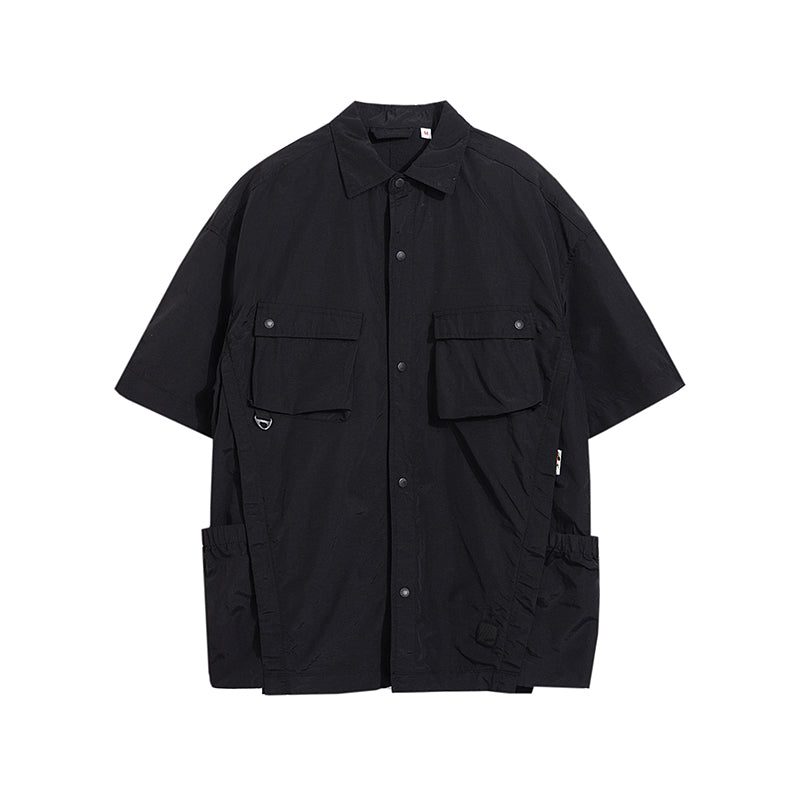 GTRG Panelled Button-Down Shirt
