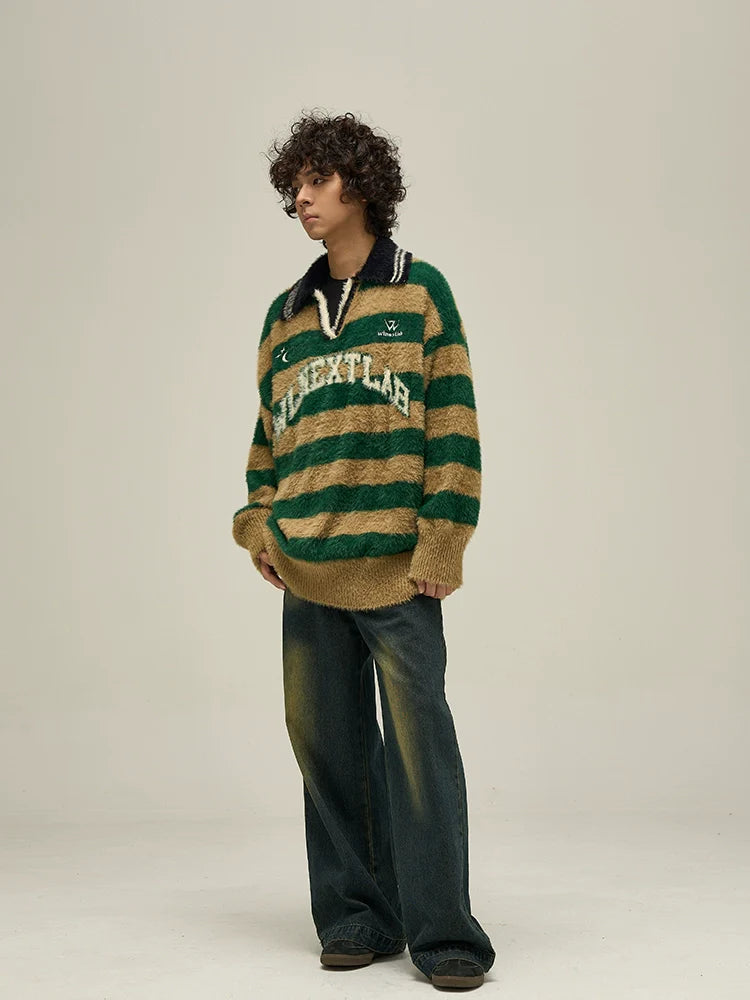 WLNEXT Logo Polo Sweater