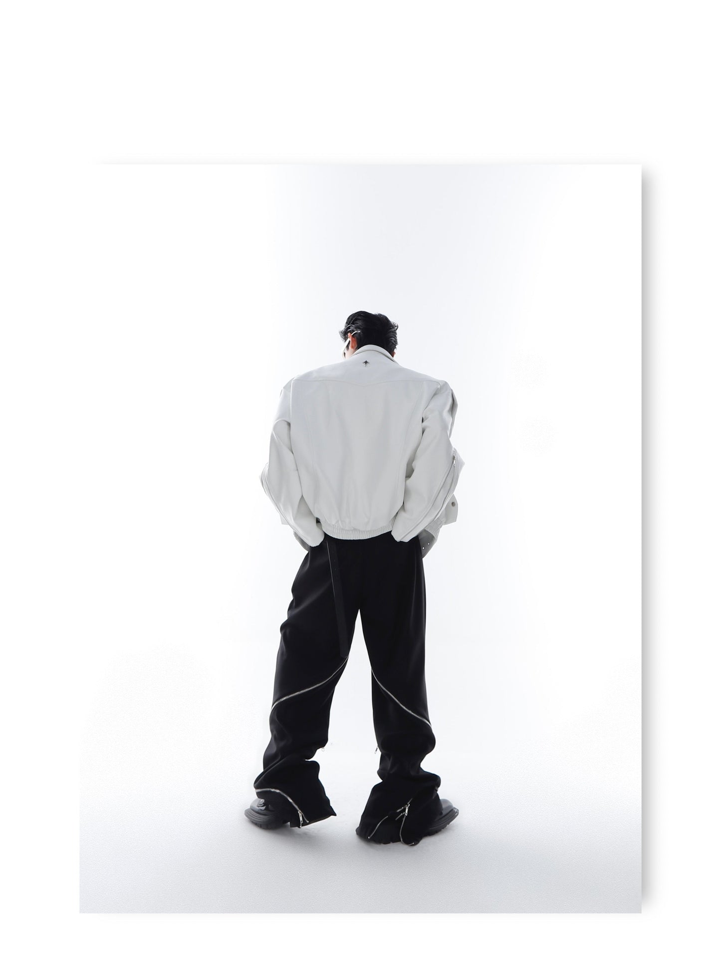 CulturE Pin-Buckle Motorcycle Jacket