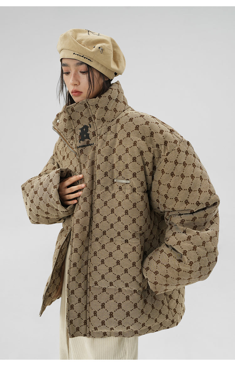 BJHG Personalized Monogram Puffer Jacket