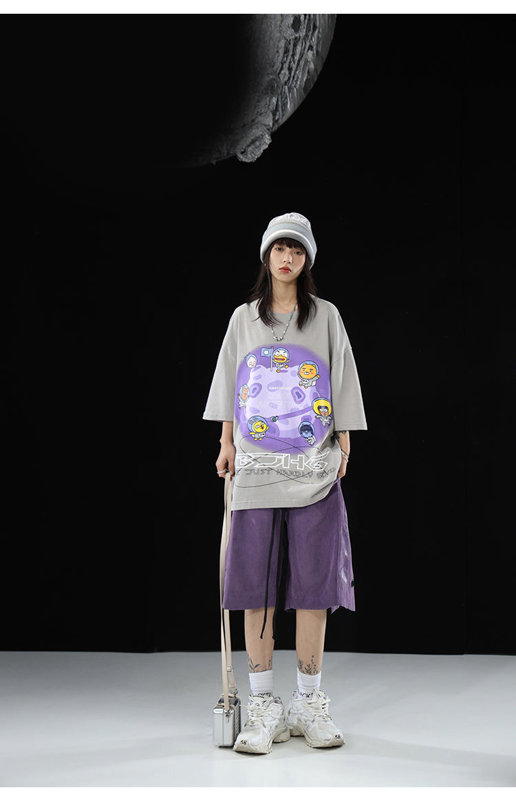 BJHG Casual Button-Up Shorts