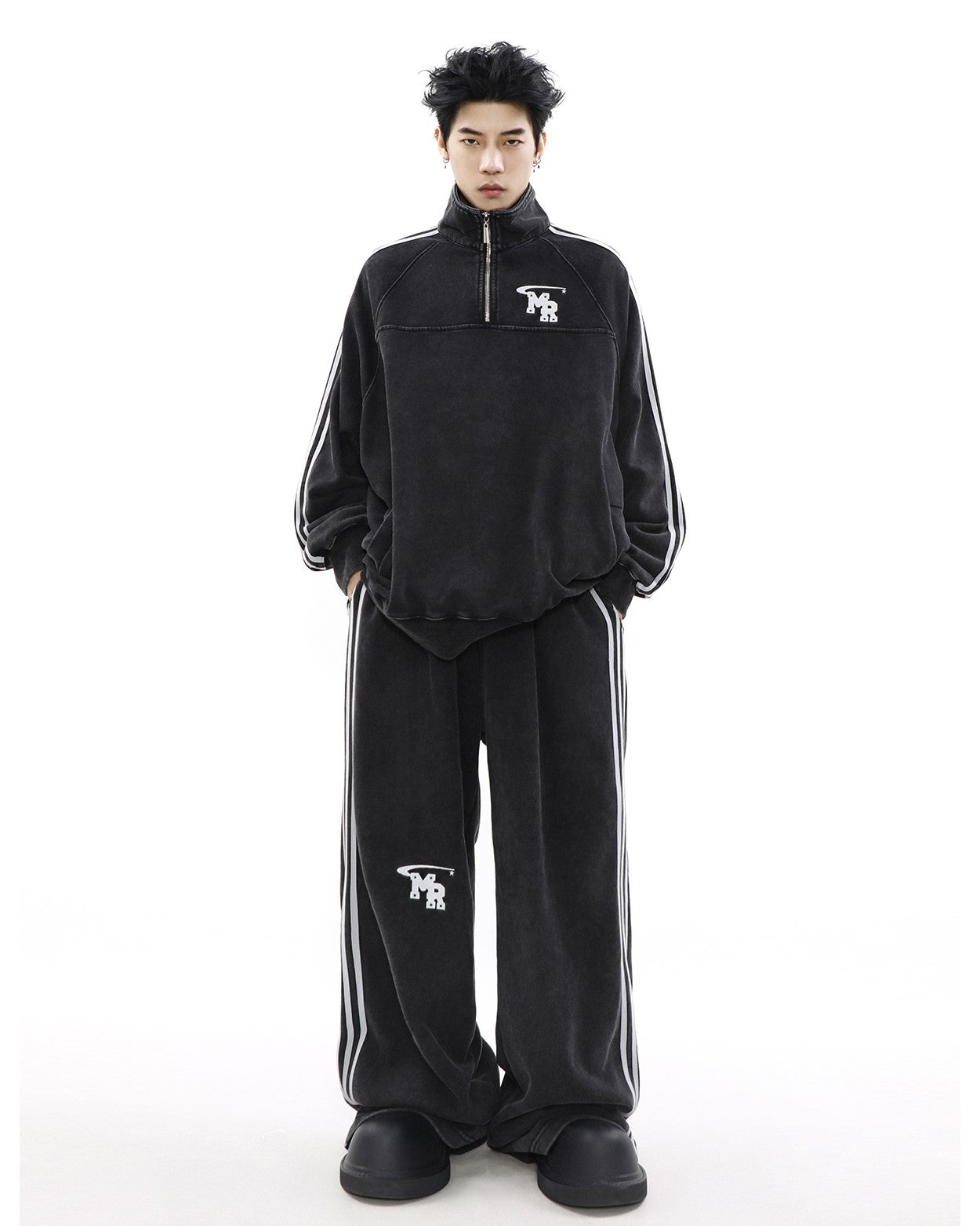 MRNEARLY Athletic Track Jacket