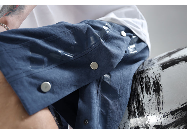 BJHG Casual Button-Up Shorts