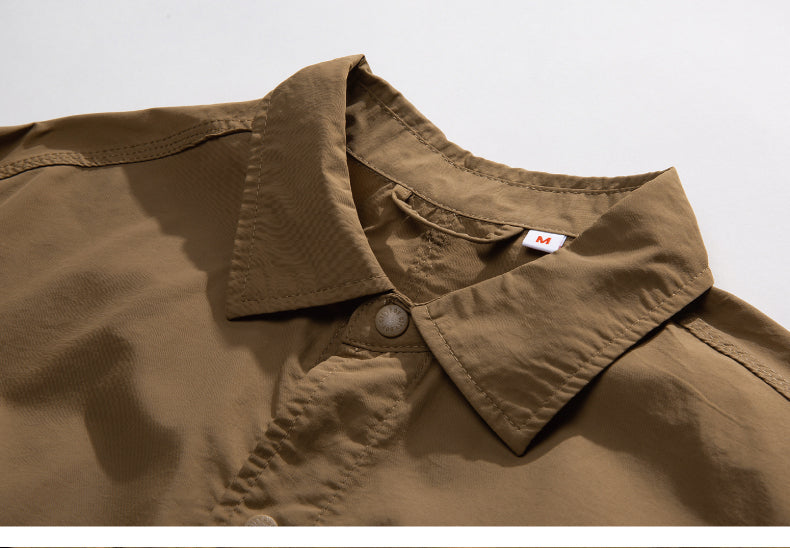 GTRG Panelled Button-Down Shirt