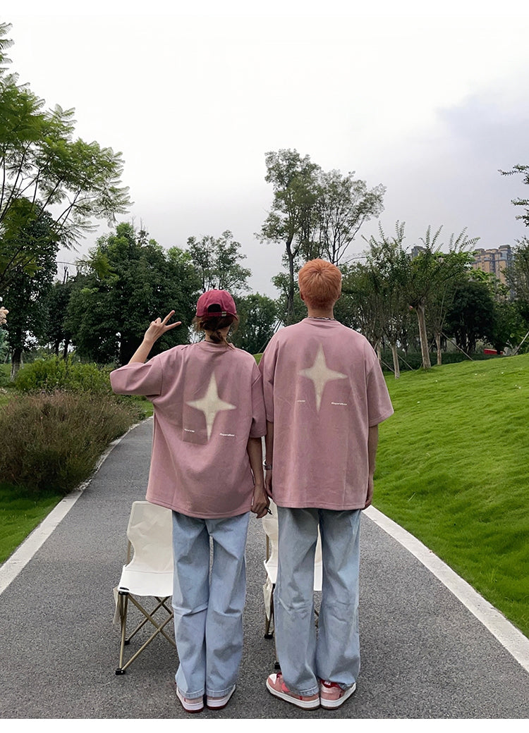 BJHG 3M Reflective Star Spike T-Shirt