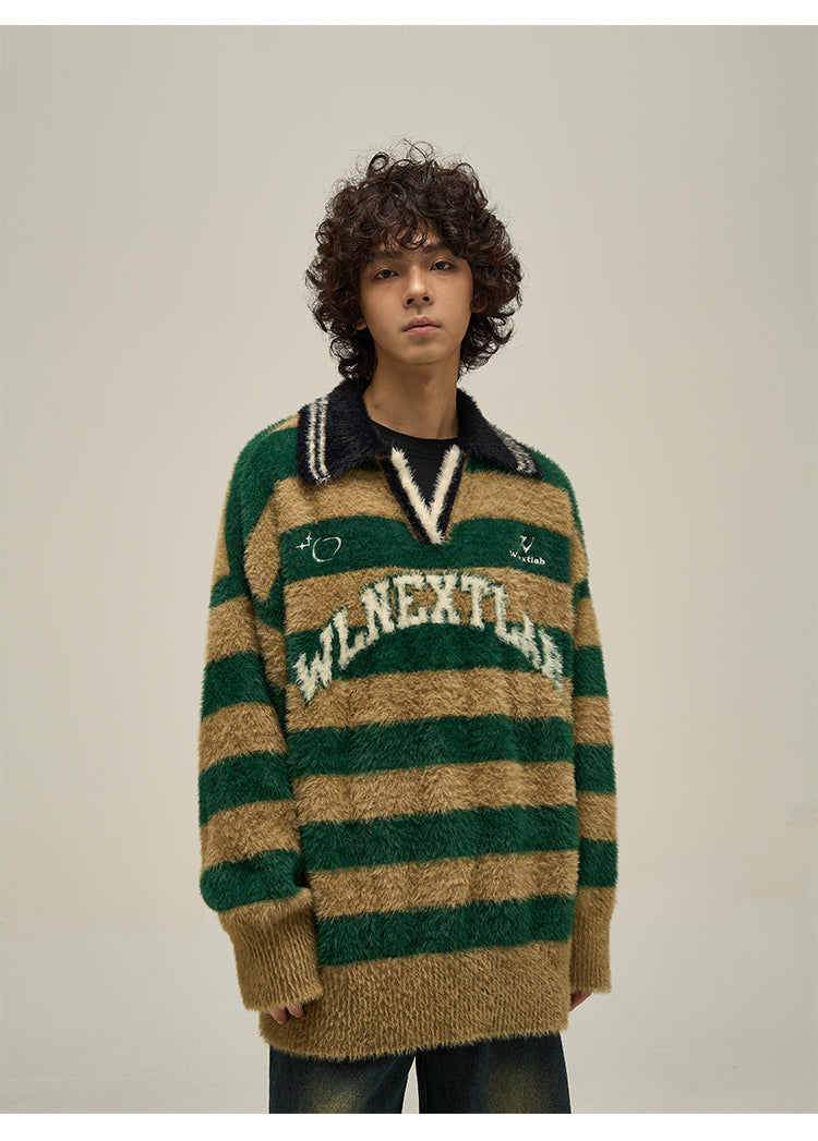 WLNEXT Logo Polo Sweater