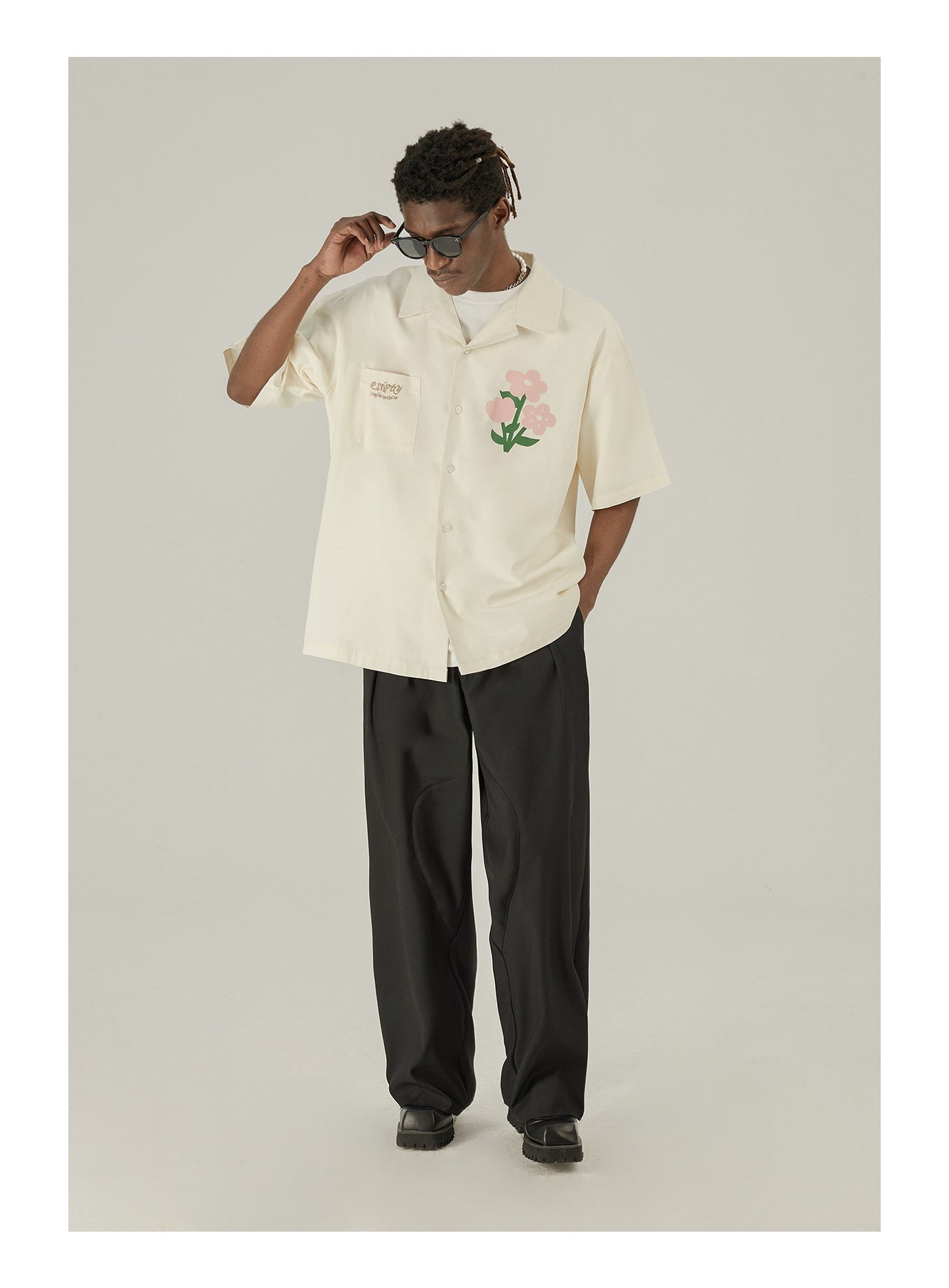 Off-White Button-Up Shirt - EMPTY REFERENCE