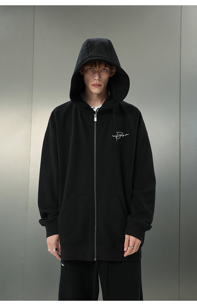 BJHG Logo Hoodie with Script Design