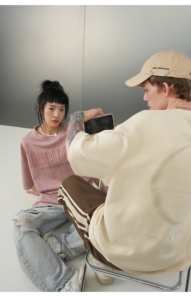 BJHG 3M Reflective Crescent Moon T-Shirt