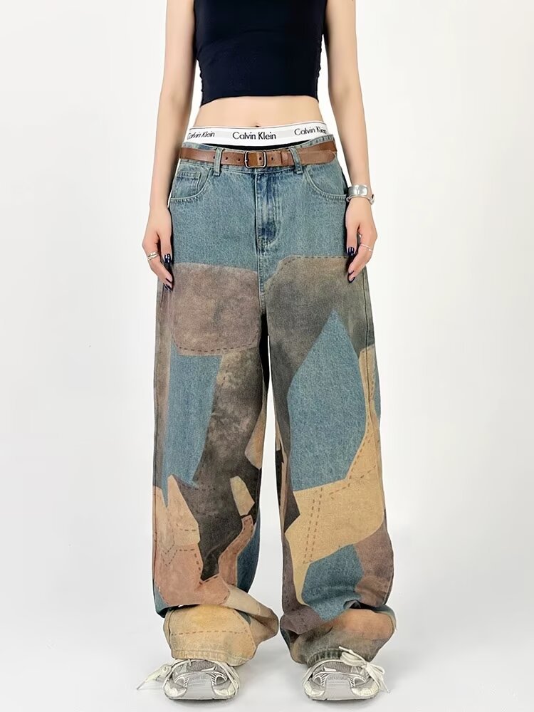 HJK Exclusive 'Surrealism' Distressed Deconstructed Denim