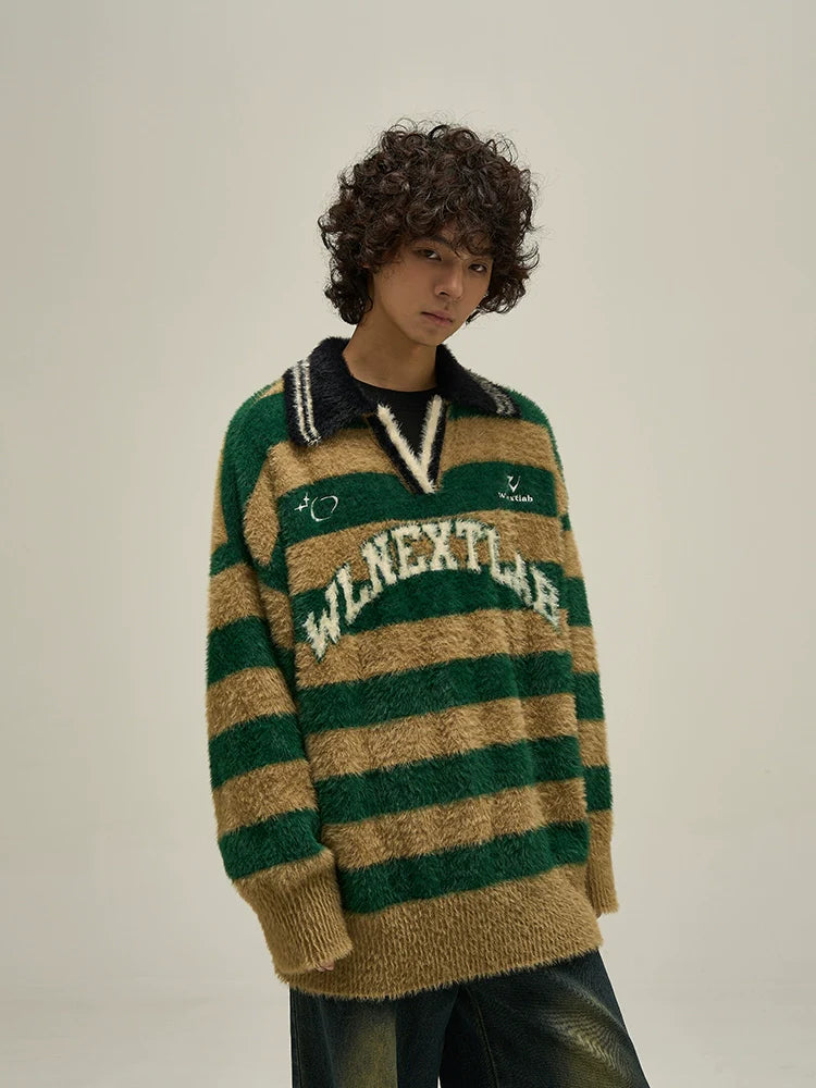 WLNEXT Logo Polo Sweater