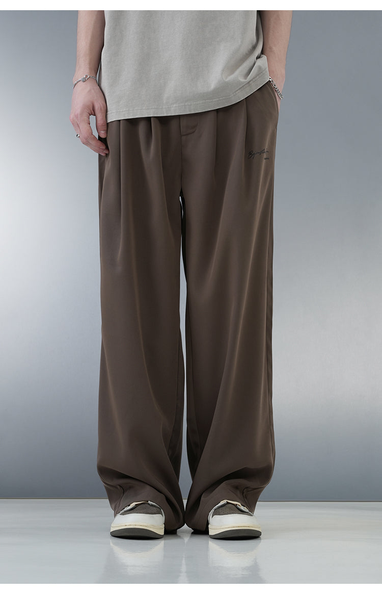 BJHG Stylish Pleated Pants