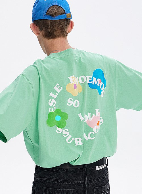 ICONSLAB Floral Garden T-Shirt