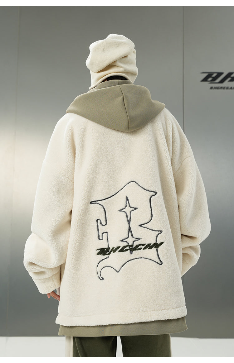 BJHG Two-Tone Layered Jacket