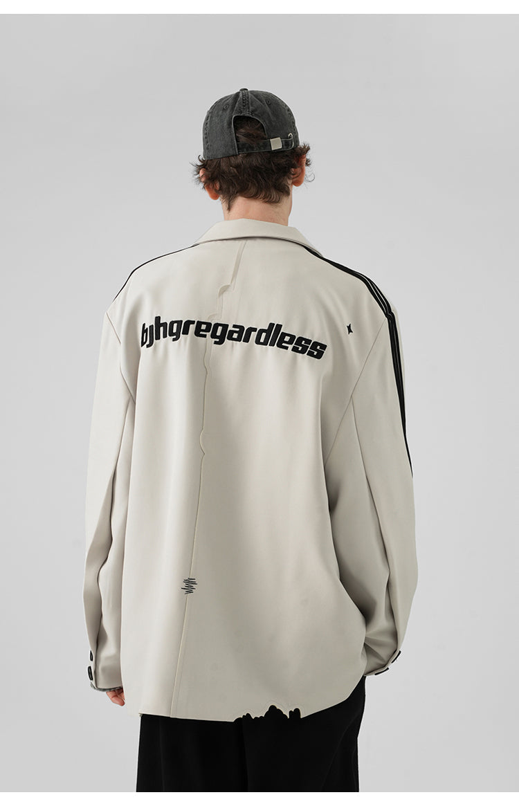 BJHG Striped Blazer Jacket