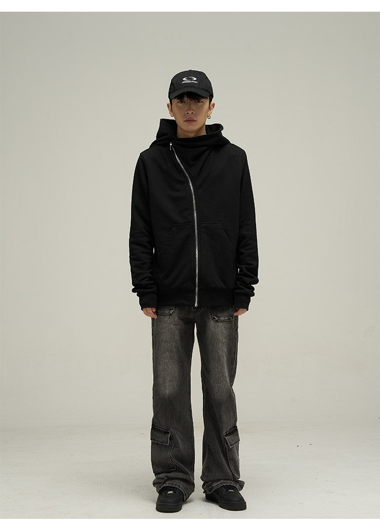 HJK Limited Edition Asymmetrical Zip Hoodie