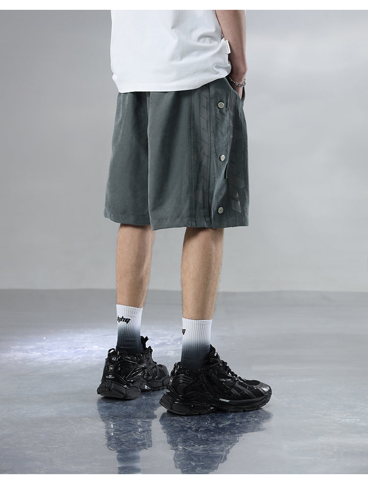 BJHG Casual Button-Up Shorts