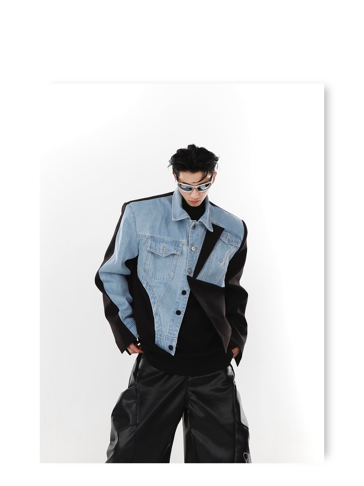 Deconstructed Denim Jacket by CulturE