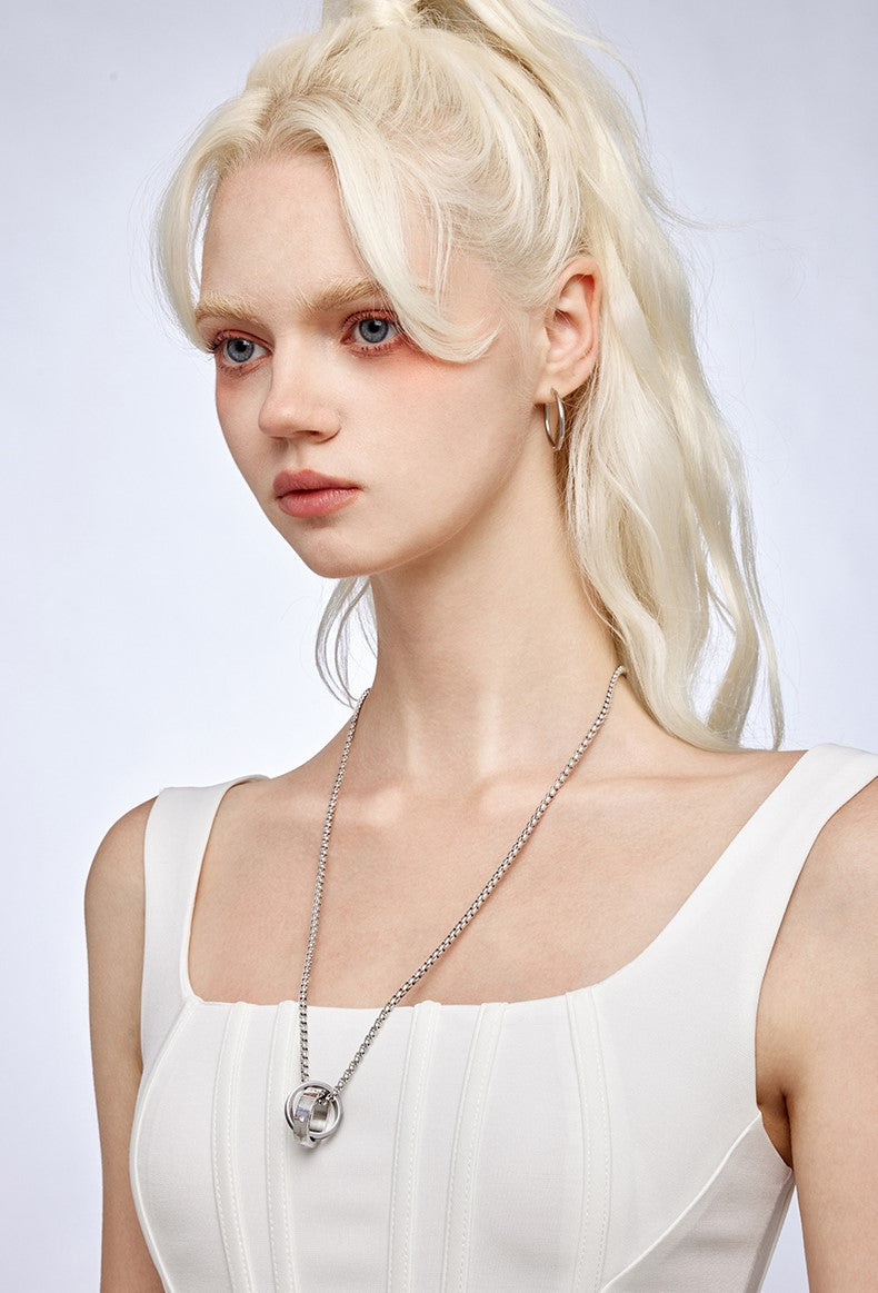 GUUKA Dual Circle Necklace