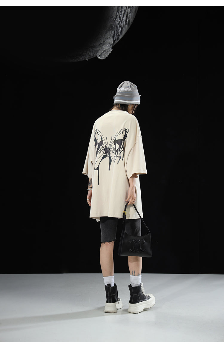 BJHG 3M Reflective Butterfly T-Shirt