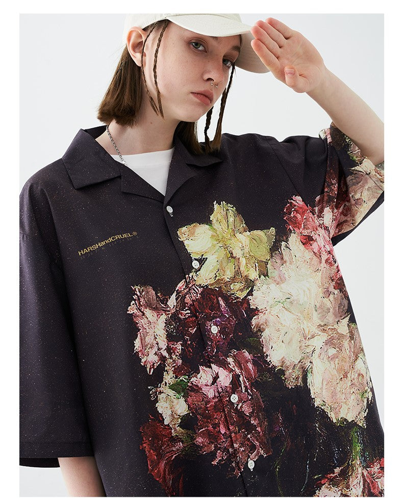 Bold and Edgy 'Baroque' Button-Up