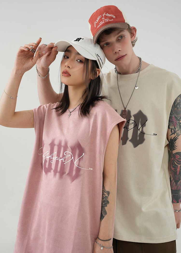 BJHG Logo Sleeveless T-Shirt