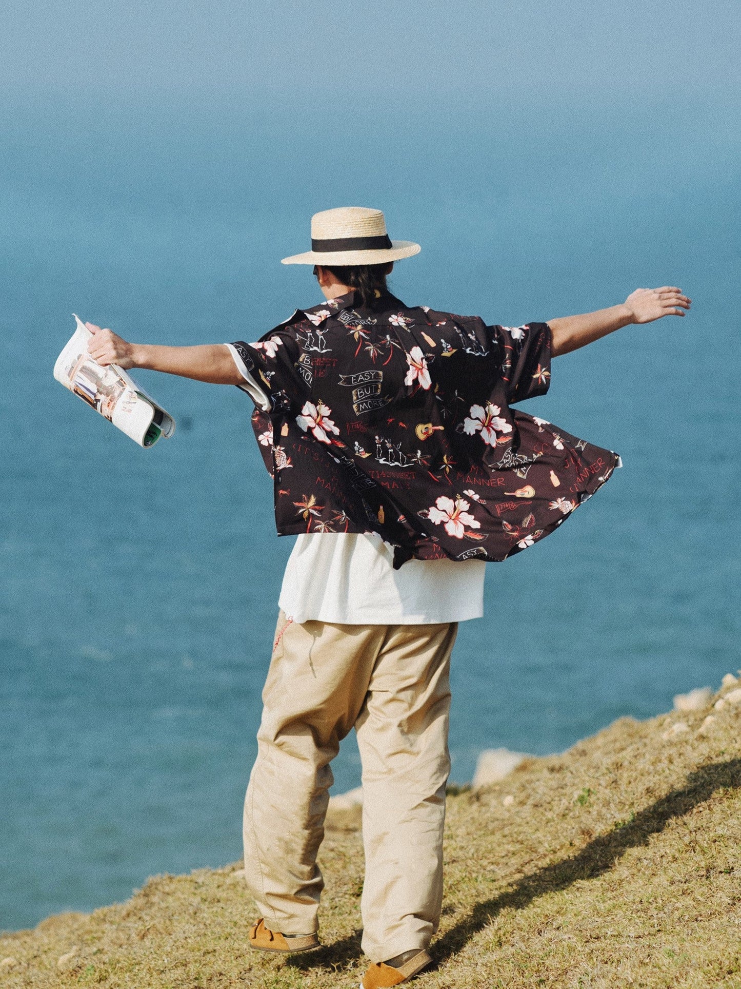 714street 'Luau' Short Sleeve Button-Up Shirt