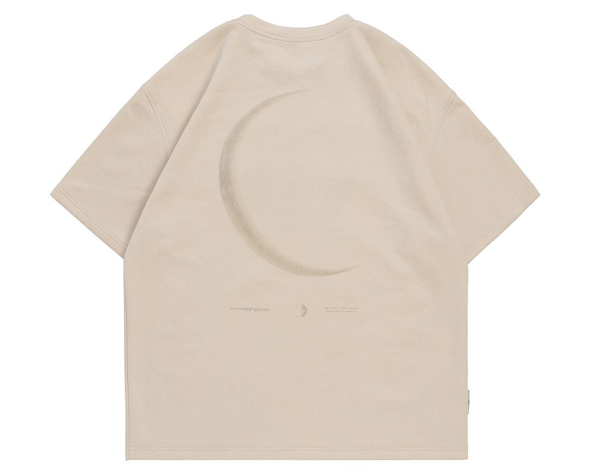 BJHG 3M Reflective Crescent Moon T-Shirt