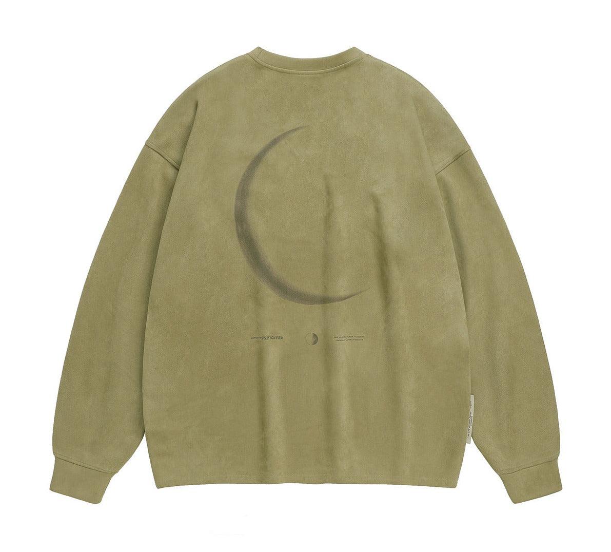 BJHG 3M Reflective Crescent Moon Hoodie
