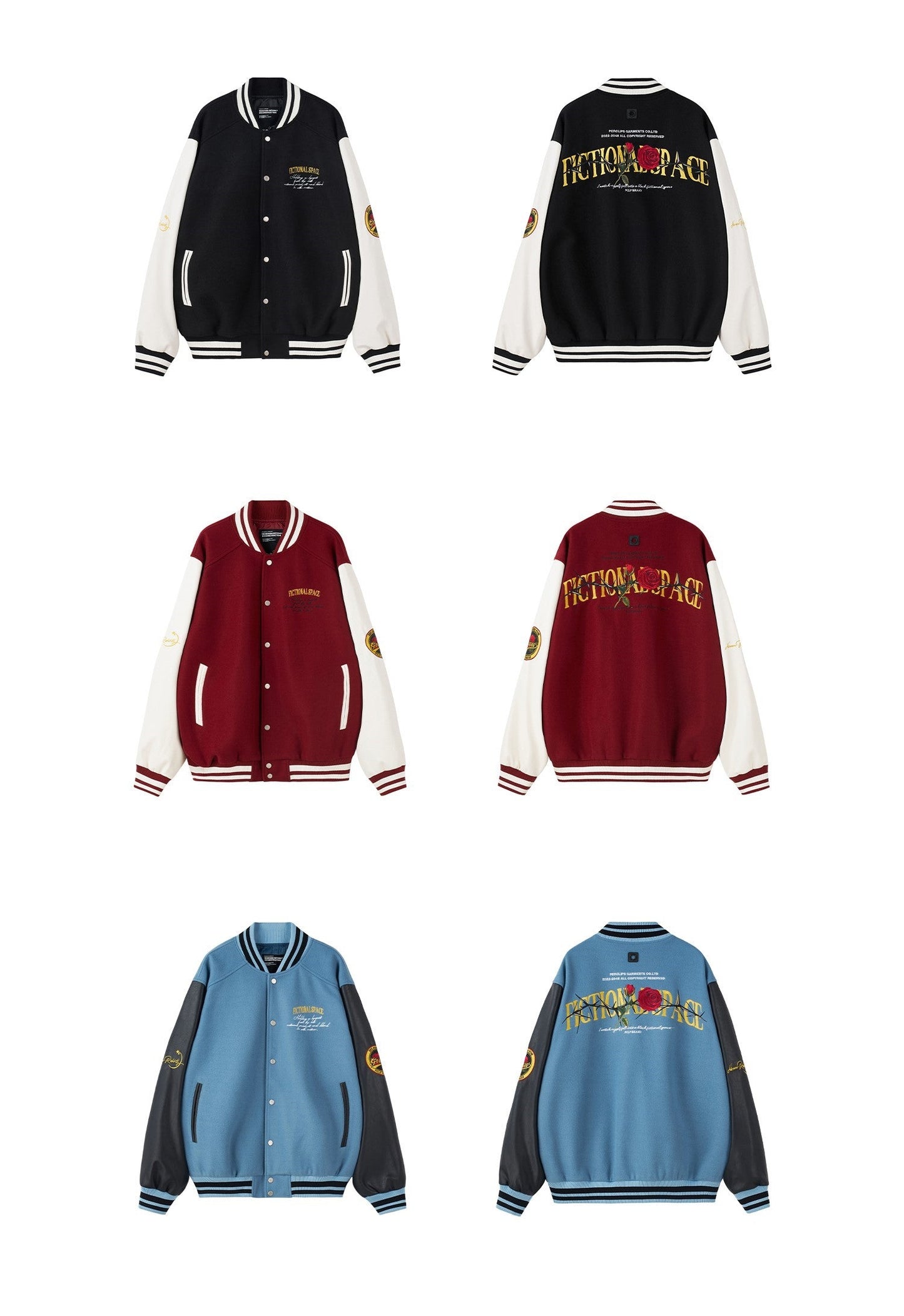 PCLP 'Roses & Thorns' Varsity Jacket