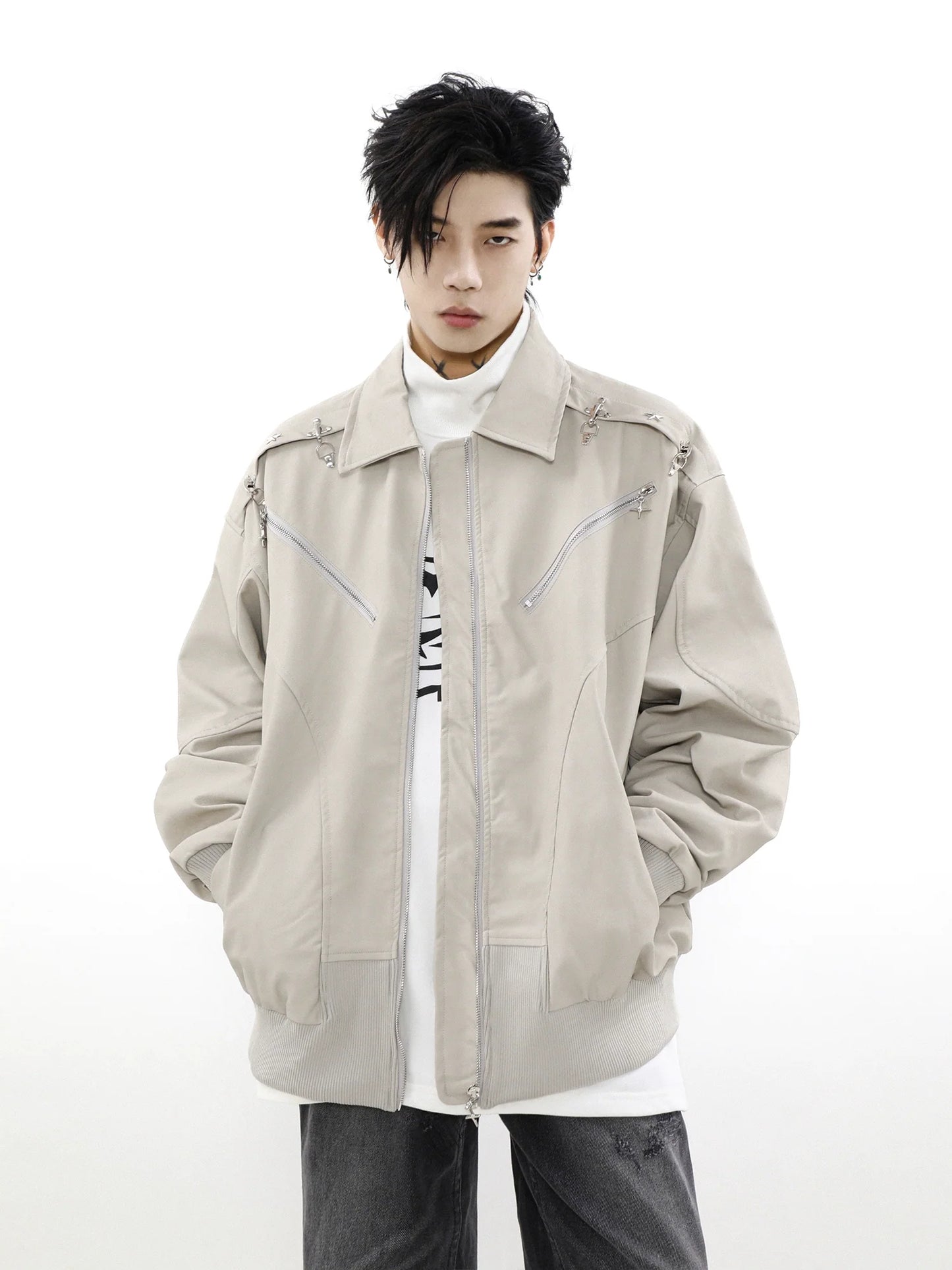 MRNEARLY Stellar Bomber Jacket