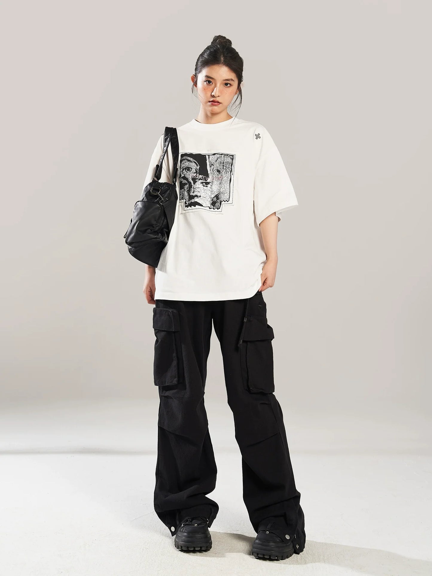 NSTNEW START 'Visions' Collage T-Shirt