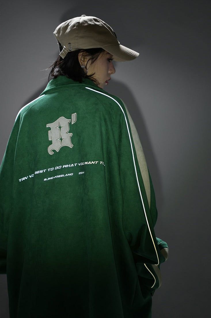 BJHG 3M Suede Athletic Jacket