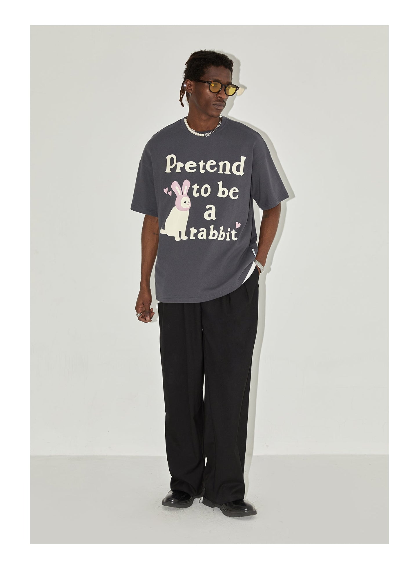 Blank 'Pretend To Be a Rabbit' T-Shirt