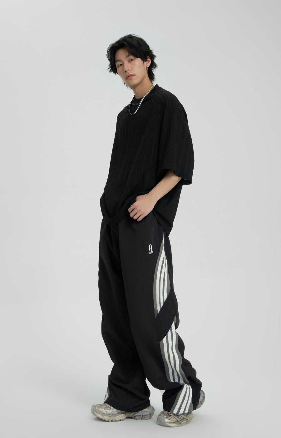JHYQ Striped Contrast Athletic Pants