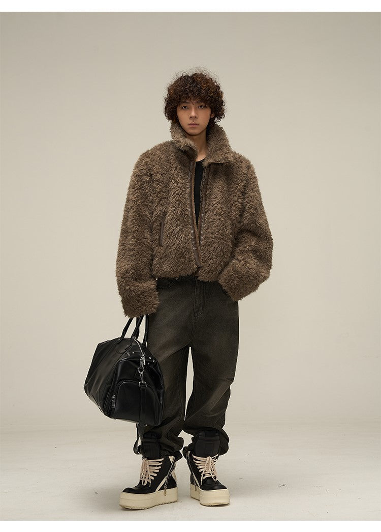 WLNEXT Cozy Fleece Turtleneck Jacket