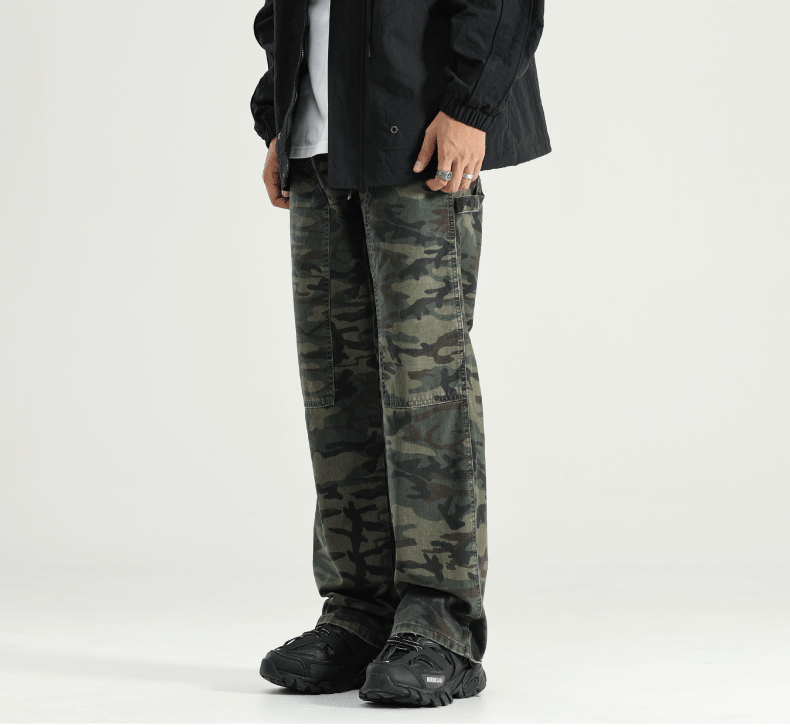 GTRG Camo Print Jeans